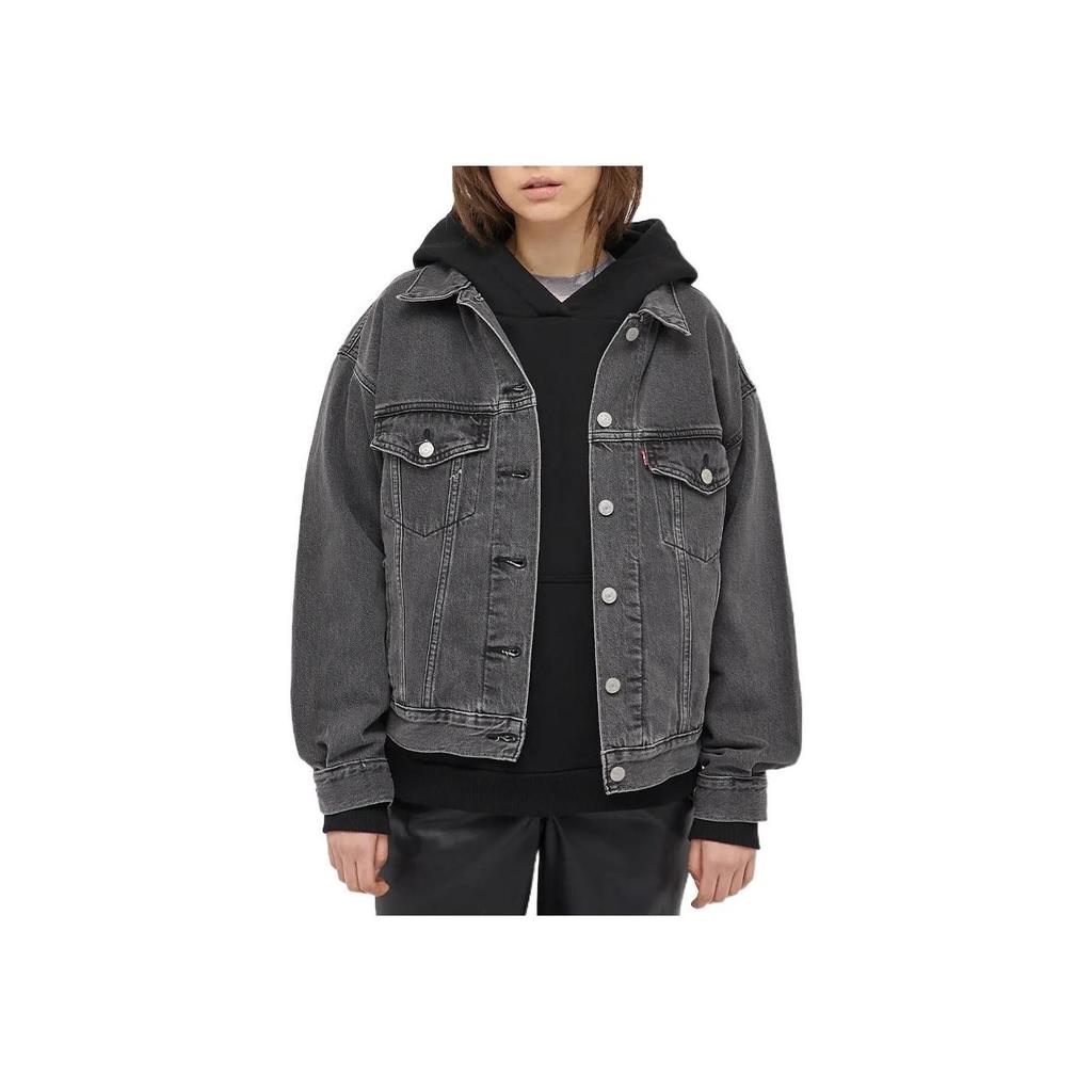 Levi's Women's 90s Trucker Denim Jacket Black A1743-0000