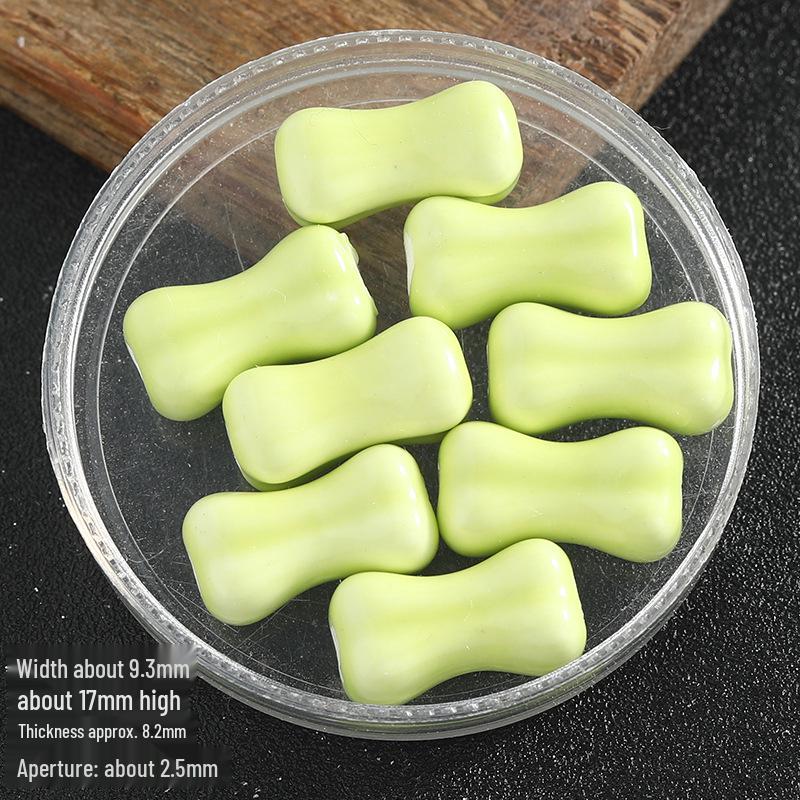 Colored Ceramic Bone Beads for DIY Jewelry: Beading, Bracelets, Necklaces, Earrings Accessories