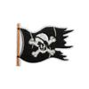 Pirate Embroidery Cloth Sticker Treasure Map Computer Embroidery Label Children'S Team Decoration Pirate Ship Octopus Patch Patch