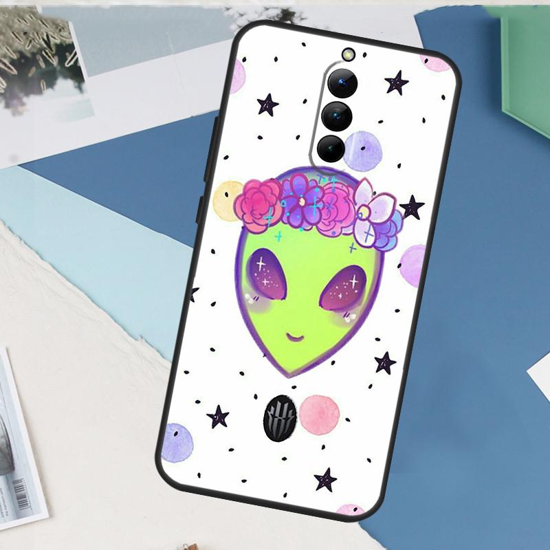 Alien Kawaii Kunsthülle Für ZTE Nubia Red Magic 9 10 11 8 8S 9S 10S Pro Plus 6 7 6S 7S Pro 5G 6R 10 Air Cover