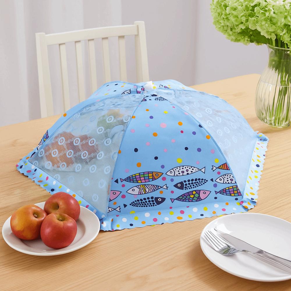 Stylish Anti Mosquito Food Cover Lace Design Meal Cover Cooking Tools Umbrella Style Cover  Kitchen