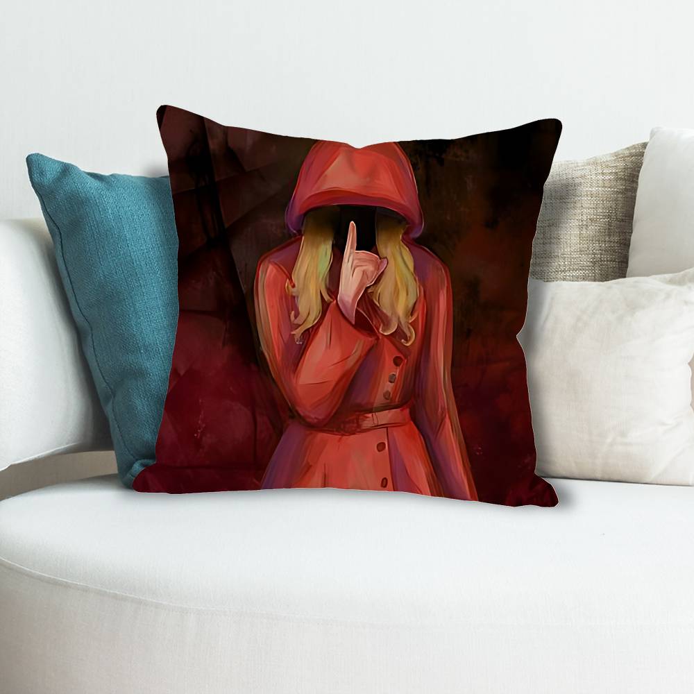 PPretty Little LLiars TV Anime Celebrity Merchandise AllMatch Printed Pillow Case Sofa Car Office Room Decoration Protector