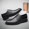 Men Genuine Leather Dress Shoes Oxfords Design Men Casual Shoes Fashion Crocodile Male Lace Up Business Shoes Big Size 46 Office