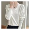NaVaVa Women S Lace PoinT V Neck Long SleeVe KniT T ShirT Nk2304