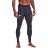 Under Armour Project Rock Turfgear Armorprint Logo Print Mid-Rise Slim Fit Sports Pants Men Pants Navy-Blue 1378581-558