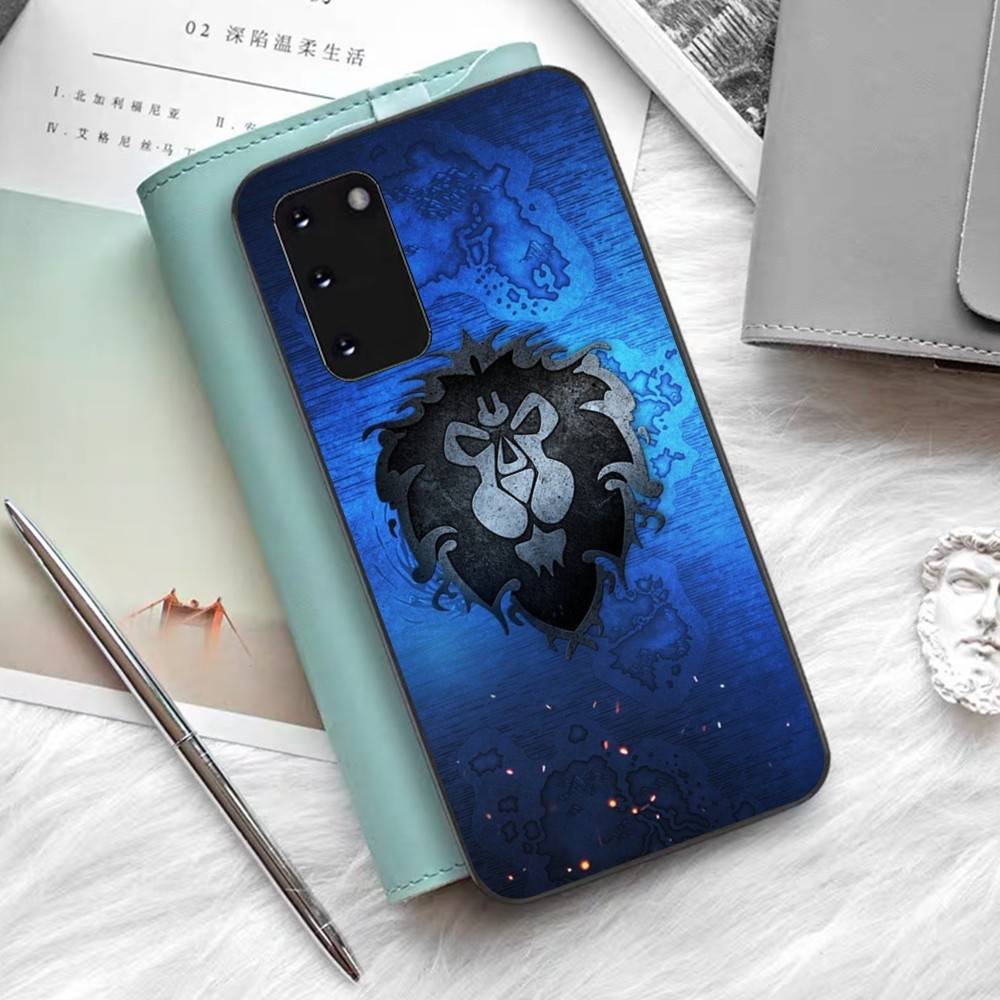 Game World Of Warcraft Phone Case For Samsung S 24 Fe 25 Ultra Plus 20 Lite 21 30 22 23 24 22 Ultra 5G Fundas