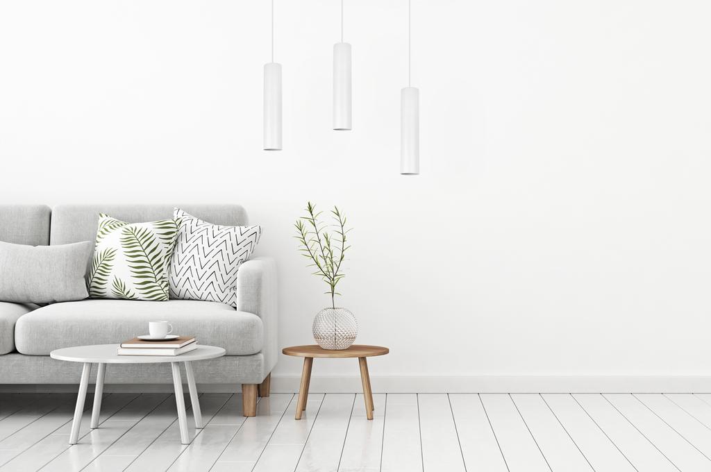 MODERN CEILING HANGING LAMP WHITE LED LAMP