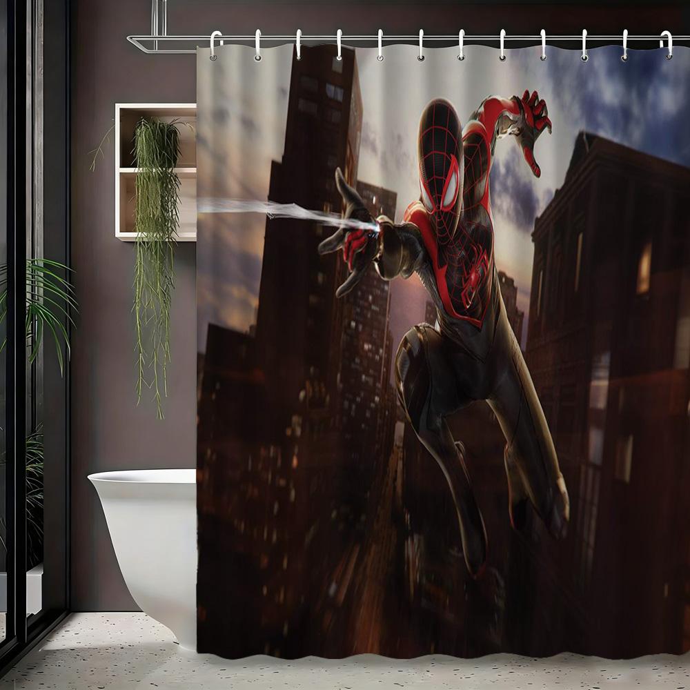 Star-Lord Guardians Of The Galaxy Space Battle Waterproof Shower Curtain For Bathroom Decor