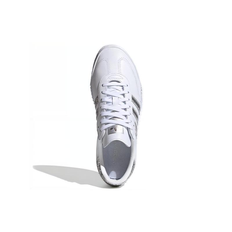 Adidas Sambarose White Silver Women's Sneakers FX3819