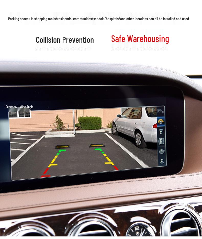 Rubber Parking Space Wheel Stopper and Positioner