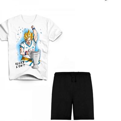Kinderset T-Shirt + Baumwollshorts Go L'OM
