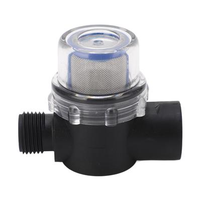 1 2in‑14 Female Thread Inline Filter 50 Mesh Screen Plastic Construction Water Strainer for Pipeline