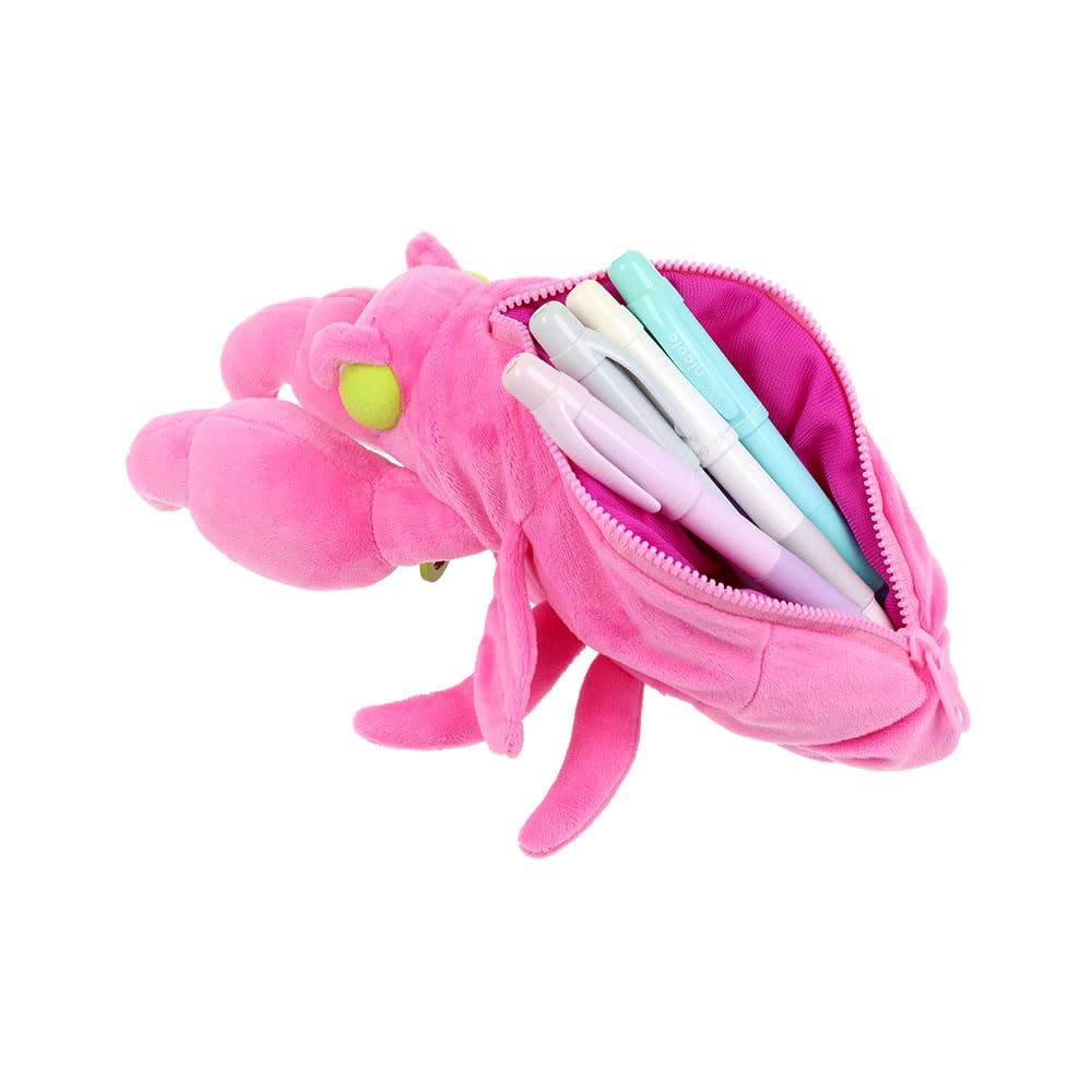 Stationery Pencil Plush Cicada S1430076 Sun-Star Case, Shell, Pink,