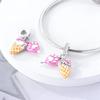 Charms Platapaw Print Ice Cream Cat Ice Cream Beads Fit Originalbracelets Charms For Women Jewelry Diy Making Gifts