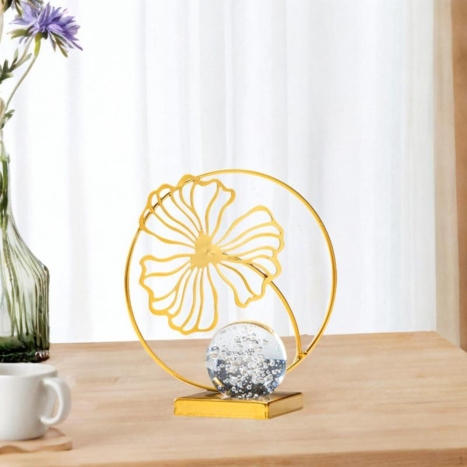 

Железная фигурка, статуя листа, коллекционное украшение, ремесла, скульптура, украшение для книжной полки, гостиной Style B