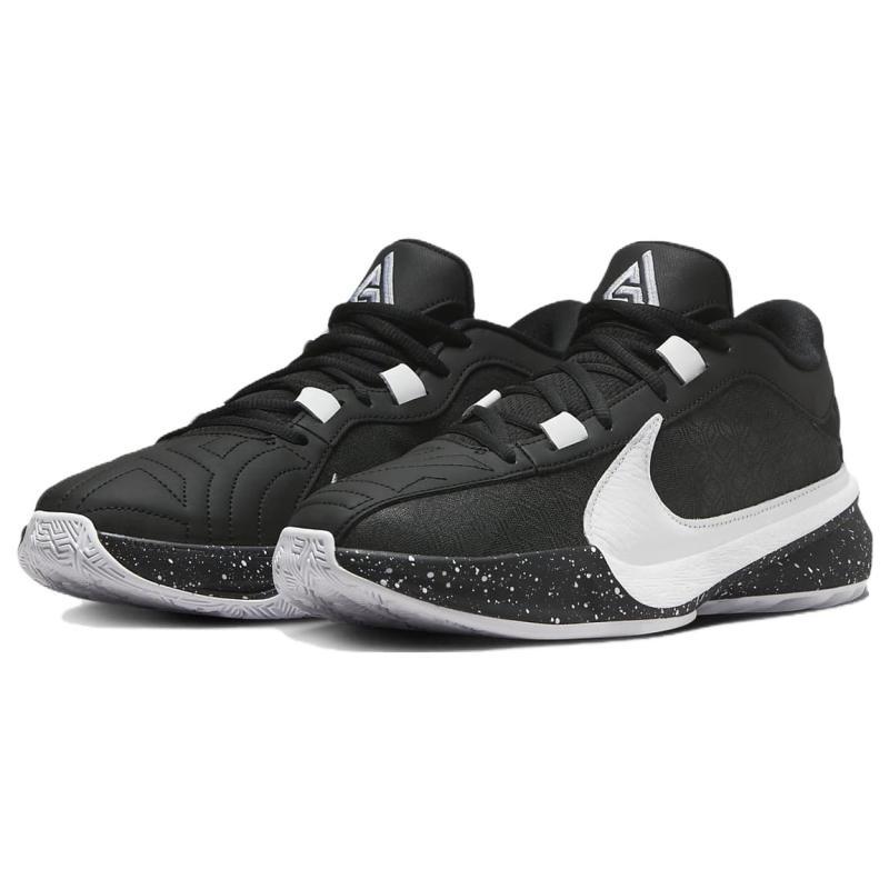 Nike Zoom Freak 5 'Splash Ink Black White' Sneakers Casual DX4996-003