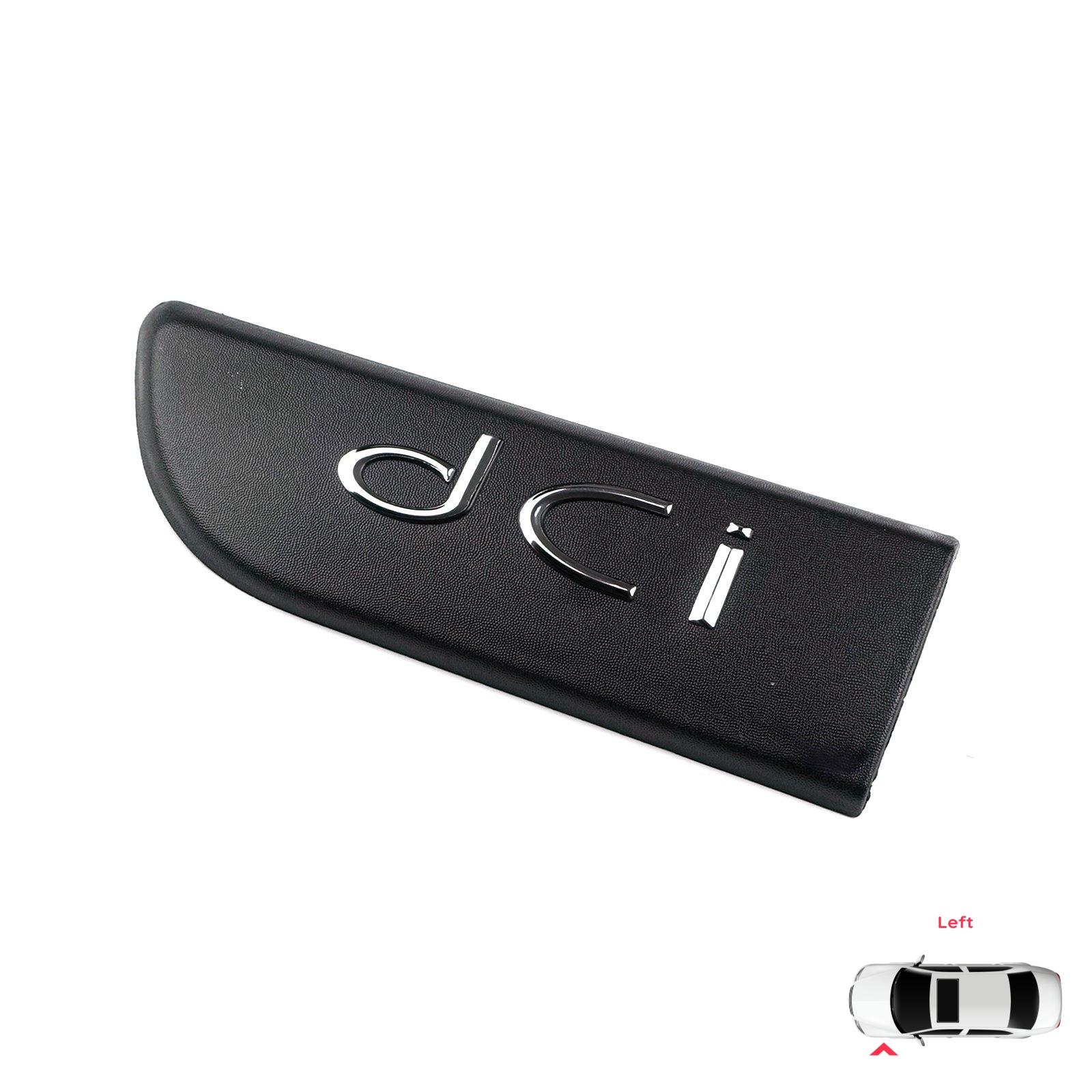 

BROSS BSP561-1 DCI Значок Емблема Монограма Ліва дверна наклейка для Renault Megane MK2 2002-2008 Renault Scenic MK2 2003-2009