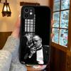 United States TV The Godfather Phone Case For IPhone 16 15 14 13 12 11 Pro Max Plus X XS MAX Black Matte Phone Fundas