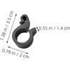 30pcs 20mm Water Pipe Hose Clips Garden Drip Irrigation PE Pipe Fixing Clamps Greenhouse Tube Fasteners Gardening Accessories