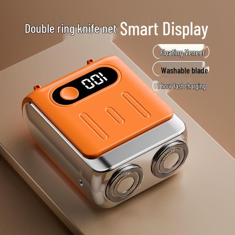 Compact Rechargeable Travel Shaver for Men