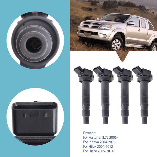 

Катушка зажигания Toyota Fortuner, Пластик, Черный, 4 цвета в наличии None