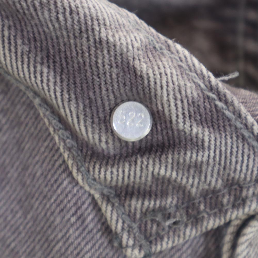 Levi's 90s Made in the USA Black Denim Yarn Dyed Denim pants W28 jeans Women Used