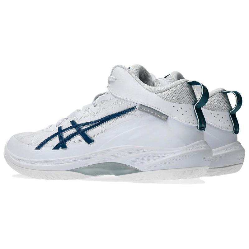 ASICS GELHOOP V17 S Unisex Low Top Basketball Shoes White Blue 1063A101-100