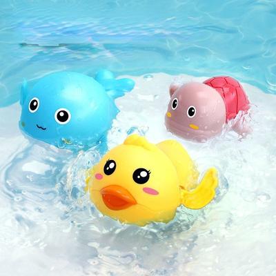 Baby-Badespielzeug, süße Schwimmente, Badespielzeug für Kleinkinder, Dusche, Schwimmen, Wasser, Babyspielzeug für Kinder, Neugeborene, Babybadewanne
