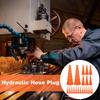 22pcs Hydraulic Hose Plug Silicone Oil-Resistant Flexible Replaceable Part Hydraulic Oil Service Plugs For Engineering Machinery