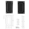 1/2Pcs Rectangular Passive Bass Resonance Plate