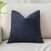 New Cotton and Linen Pillows Living Room Sofa Pillow Solid Color Linen Pillow Office Seat Waist Cushion