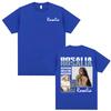 Singer Rosalia LUX New Album Tour Merch Tshirts Men Women Clothing Fashion Summer T Shirt High Quality Casual ONeck Tshirt