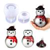 Jar Resin Mold Christmas Silicone Storage Box Mould for Epoxy Casting Home Decor