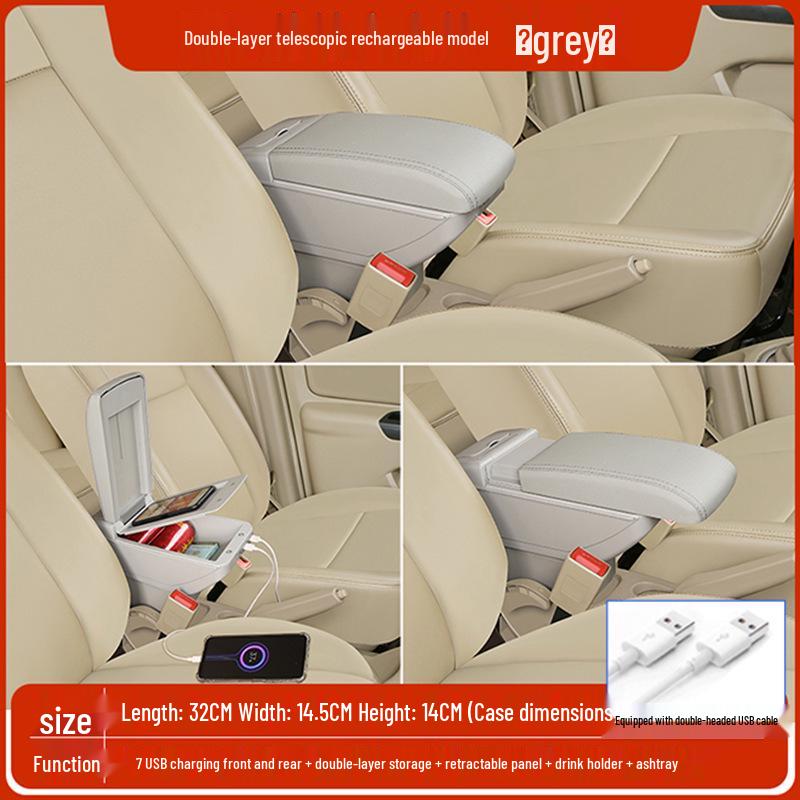 Zhengzhou Nissan NV200 Armrest Box Interior Modification & Storage Accessory