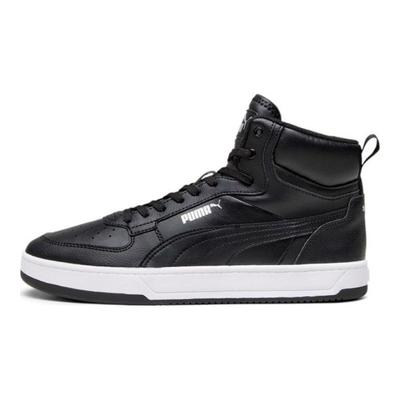 Sneakers Alte Comode Imbottite a Punta Rotonda Sneakers Unisex Nere 392333-02