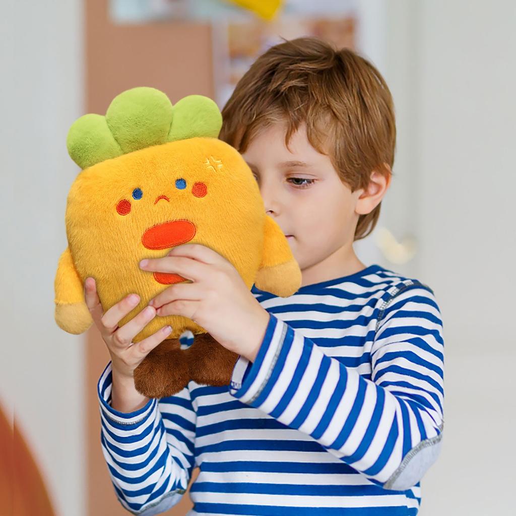 Doll Plush Toy Vegetable , Creative Personality Hand Warm Pillow Holiday Gifts