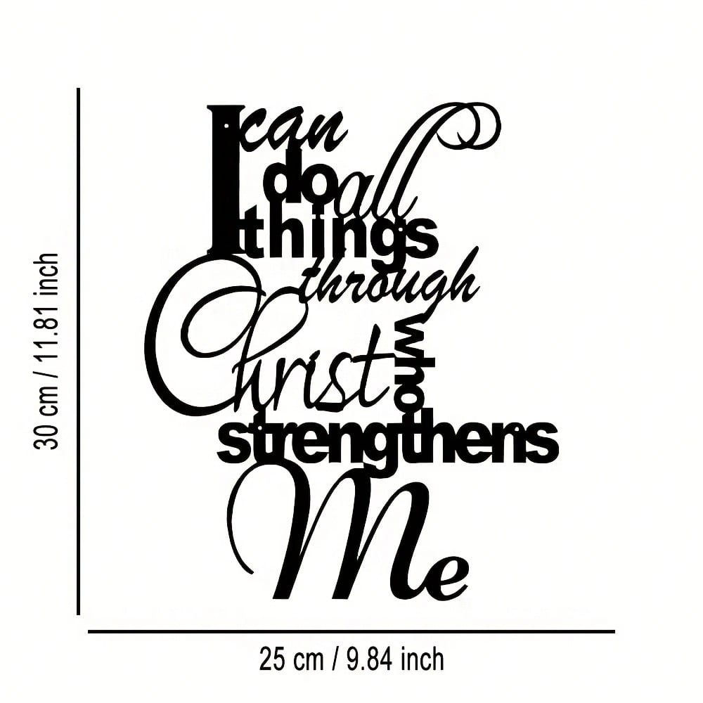 

Metal Wall Art In God We Trust Elegant Abstract Design Gift for Home Office Farmhouse Halloween Christmas Decor