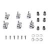 6 Set Guitar Tuner Pegs Electric Acoustic Guitar Small Square Sealed Tuning Machine Heads Right
