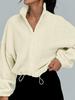 2025 European & American Women's Fleece-Lined Stand-Up Collar Sports Jacket