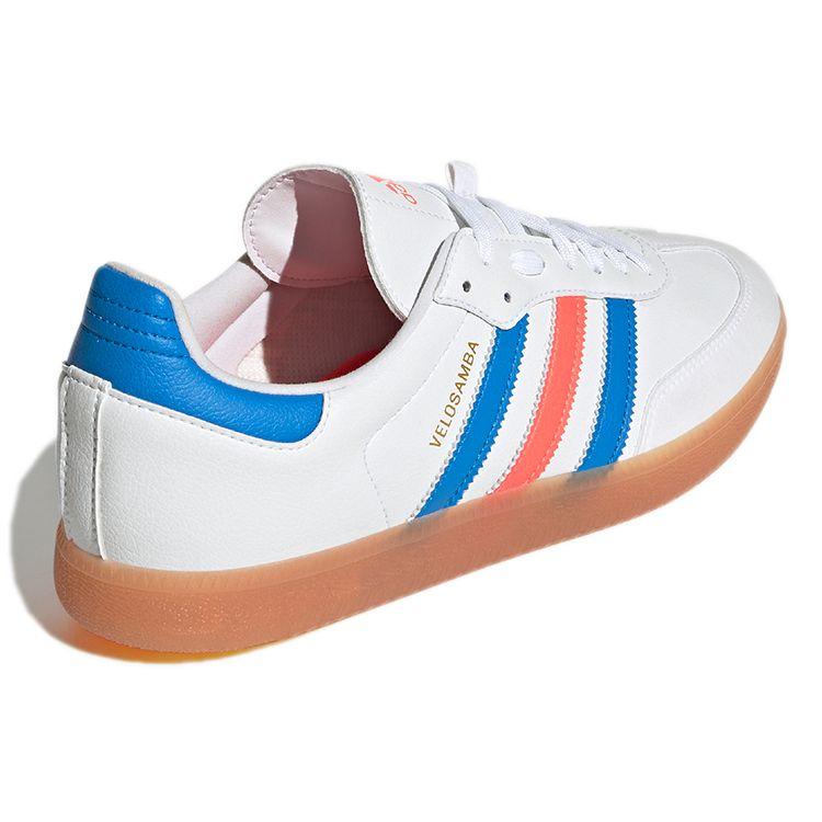 Adidas Velosamba White Blue Rush Turbo Men Sneakers Cloud-White GW5323