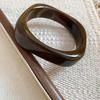 French Geometric Resin Bracelet: Irregular, Retro, Versatile, High-End Fashion Jewelry.