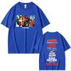 Summer New Hot Sale Rock Band Gorillaz Music Album Cover T-shirt Y2K Men Women Vintage Hip Hop Streetwear T-shirt Breathable and Comfortable Clothes