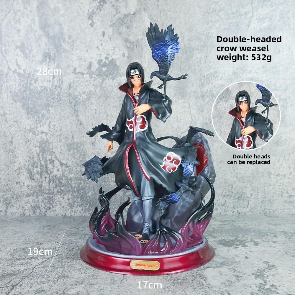 Uchiha Naruto Itachi Pvc Anime Model Ornament Suitable For Fans And Collectors