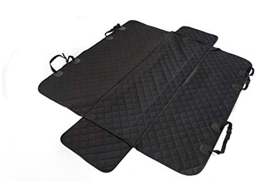 Thickened Car Pet Rear Seat Cushion Mat with Hollow Board