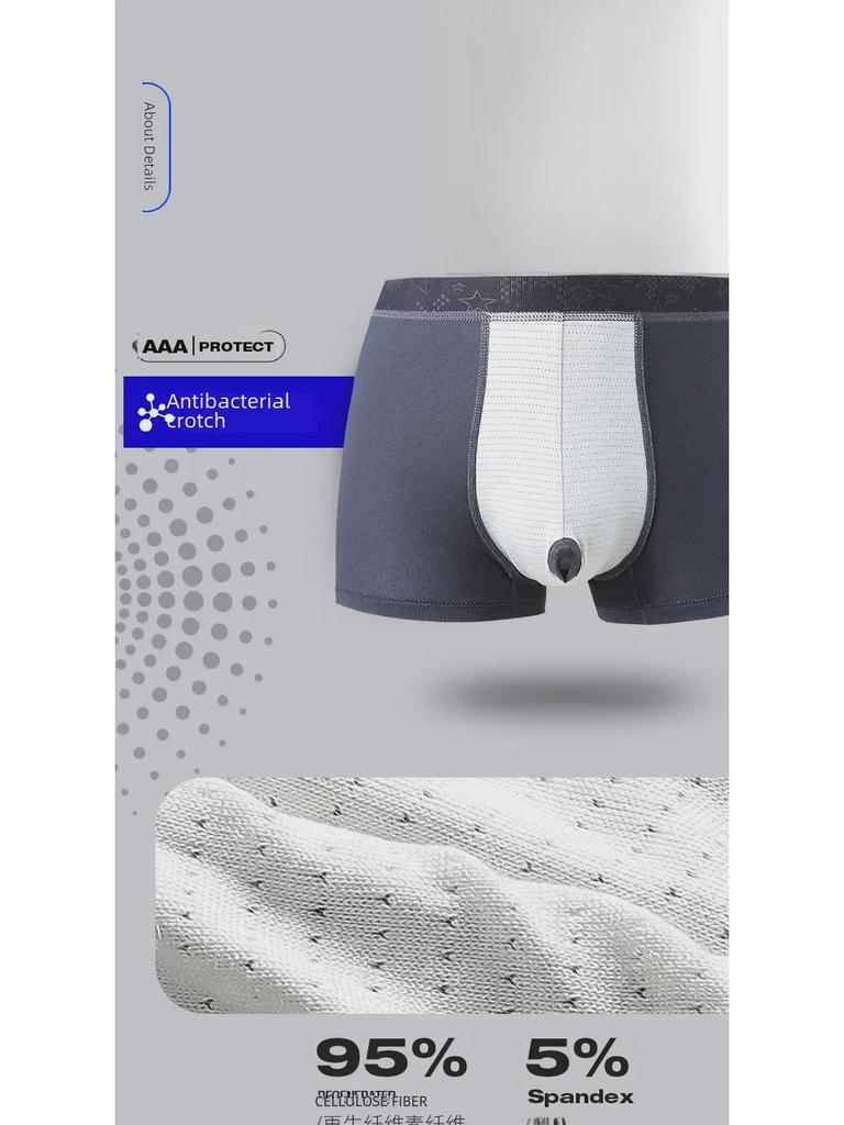 Maoren Herren-Boxershorts zur Vorhauttrennung mit Kugelschutz und Hodensackunterstützung