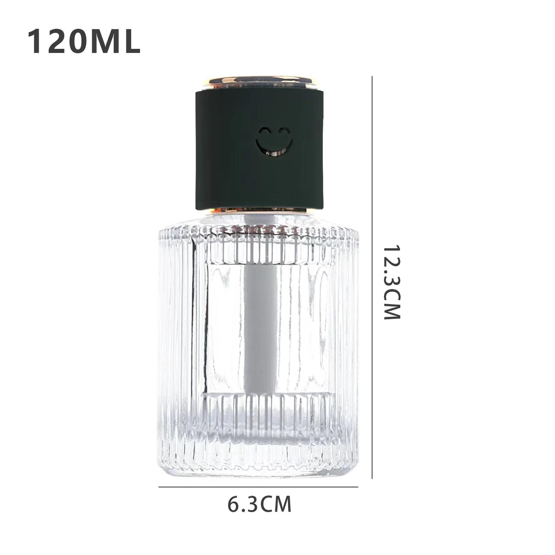 

Modern Simple High-Grade 120ML Glass Diffuser Bottle for Car Aromatherapy with Customized Silk Screen Printed Logo