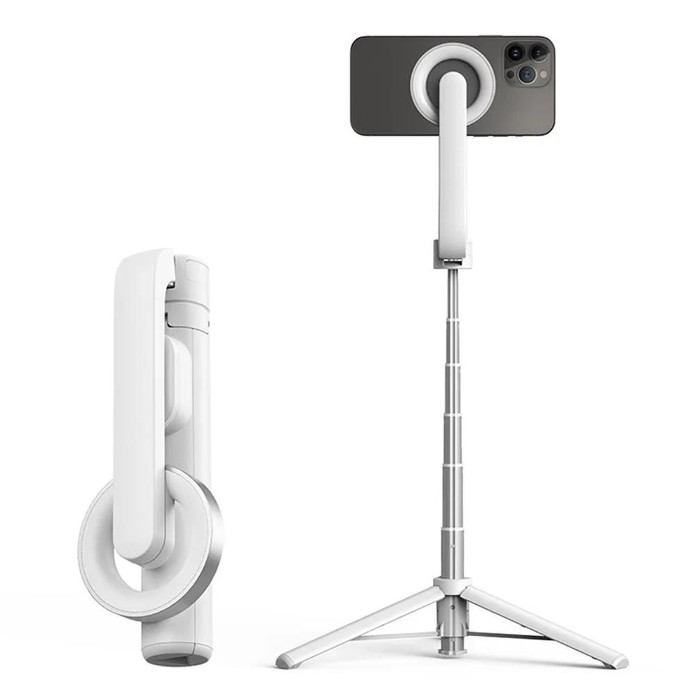 Mini Magnetic Selfie Stick Tripod 650mm Mobile Phone Stand for Smartphones Bluetooth Tripod Stand with Remote Control
