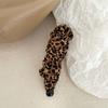 Hairpin Vertical Clip Korean Style Bowknot Hair Clip Cute Cloth Banana Clip  Women