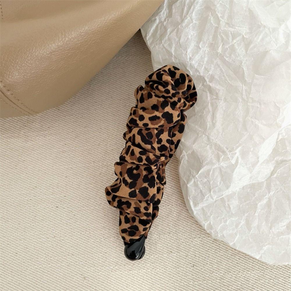 Hairpin Vertical Clip Korean Style Bowknot Hair Clip Cute Cloth Banana Clip  Women