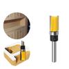 6.35mm Straight End Mill Bearing 1/2" Straight Router Bit Shank Flush Trim Router Wood BIT